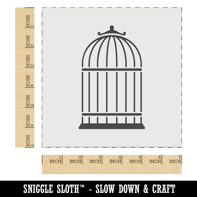 Pet Wire Birdcage Wall Cookie DIY Craft Reusable Stencil