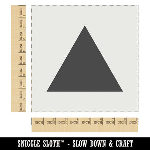 Triangle Solid Wall Cookie DIY Craft Reusable Stencil