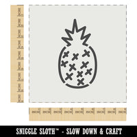 Pineapple Doodle Wall Cookie DIY Craft Reusable Stencil