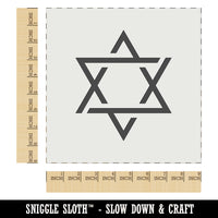 Star of David Jewish Wall Cookie DIY Craft Reusable Stencil