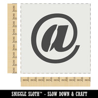 At Email Symbol Wall Cookie DIY Craft Reusable Stencil
