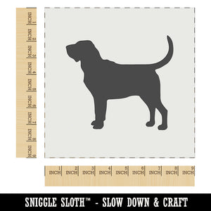 Bloodhound Dog Solid Wall Cookie DIY Craft Reusable Stencil
