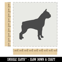 Boston Terrier Dog Solid Wall Cookie DIY Craft Reusable Stencil