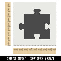 Puzzle Piece Solid Wall Cookie DIY Craft Reusable Stencil