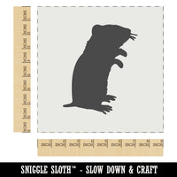 Gerbil Standing Profile Wall Cookie DIY Craft Reusable Stencil