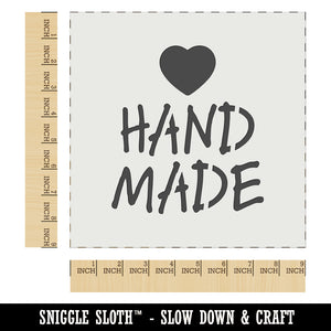 Hand Made Stacked with Heart Wall Cookie DIY Craft Reusable Stencil