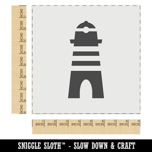 Lighthouse Striped Wall Cookie DIY Craft Reusable Stencil