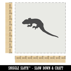 Lizard Solid Wall Cookie DIY Craft Reusable Stencil