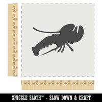 Lobster Solid Wall Cookie DIY Craft Reusable Stencil