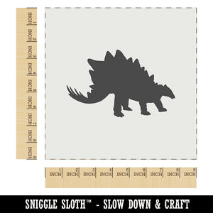 Stegosaurus Dinosaur Solid Wall Cookie DIY Craft Reusable Stencil