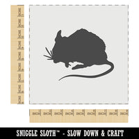 Mouse Solid Wall Cookie DIY Craft Reusable Stencil