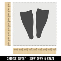 Scuba Snorkel Fins Wall Cookie DIY Craft Reusable Stencil