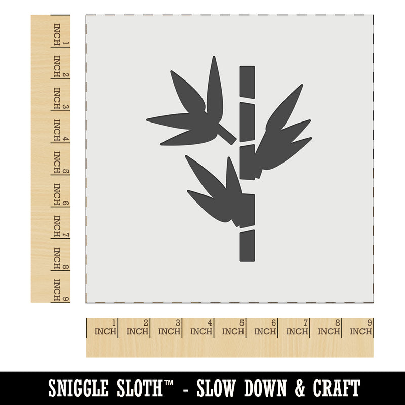 Bamboo Shoot Wall Cookie DIY Craft Reusable Stencil