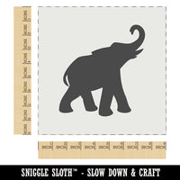 Elephant Trumpeting Solid Wall Cookie DIY Craft Reusable Stencil