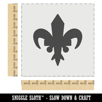 Fleur De Lis French Mardi Gras Solid Wall Cookie DIY Craft Reusable Stencil