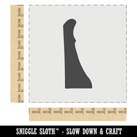 Delaware State Silhouette Wall Cookie DIY Craft Reusable Stencil