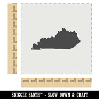 Kentucky State Silhouette Wall Cookie DIY Craft Reusable Stencil