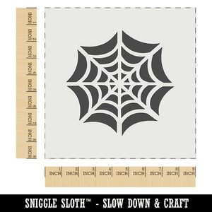 Elegant Spider Web Halloween Wall Cookie DIY Craft Reusable Stencil