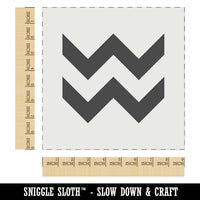 Chevrons for Seamless Repeating Pattern Wall Cookie DIY Craft Reusable Stencil