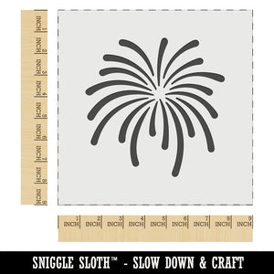 Firework Fourth of July Wall Cookie DIY Craft Reusable Stencil