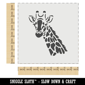 Giraffe Face Wall Cookie DIY Craft Reusable Stencil