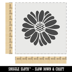 Single Daisy Flower Wall Cookie DIY Craft Reusable Stencil