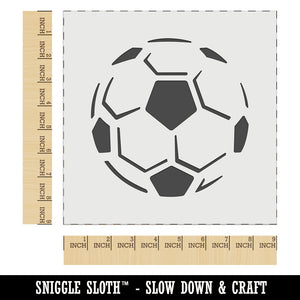 Soccer Ball Sports Wall Cookie DIY Craft Reusable Stencil