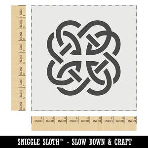 Clover Irish Celtic Knot Wall Cookie DIY Craft Reusable Stencil