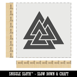 Valknut Symbol Viking Wall Cookie DIY Craft Reusable Stencil