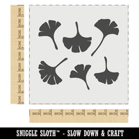 Gingko Leaves Wall Cookie DIY Craft Reusable Stencil