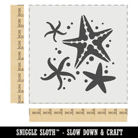 Ocean Starfish Sea Stars Wall Cookie DIY Craft Reusable Stencil