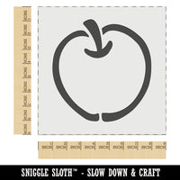 Whole Apple Fruit Wall Cookie DIY Craft Reusable Stencil