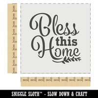 Bless this Home House with Branch Wall Cookie DIY Craft Reusable Stencil