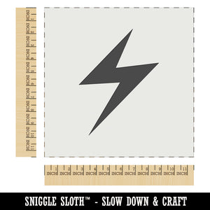 Lightning Bolt Thunderbolt Wall Cookie DIY Craft Reusable Stencil