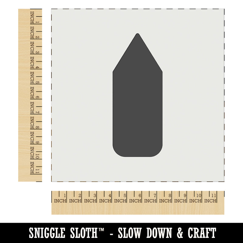 Pencil Solid School Wall Cookie DIY Craft Reusable Stencil