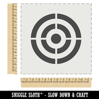 Bullseye Target Wall Cookie DIY Craft Reusable Stencil