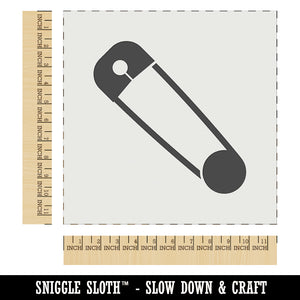 Safety Pin Wall Cookie DIY Craft Reusable Stencil
