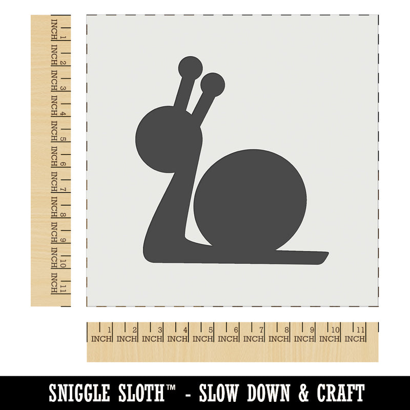 Snail Slow Solid Wall Cookie DIY Craft Reusable Stencil