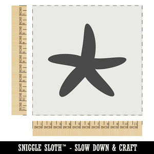 Starfish Solid Tropical Beach Wall Cookie DIY Craft Reusable Stencil