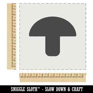 Toadstool Mushroom Wall Cookie DIY Craft Reusable Stencil