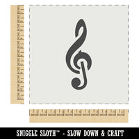 Treble Clef Music Wall Cookie DIY Craft Reusable Stencil