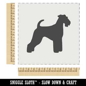 Airedale Terrier Bingley Waterside Dog Solid Wall Cookie DIY Craft Reusable Stencil