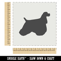 American Cocker Spaniel Dog Solid Wall Cookie DIY Craft Reusable Stencil