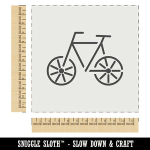 Bike Bicycle Doodle Wall Cookie DIY Craft Reusable Stencil