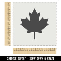 Canada Maple Leaf Wall Cookie DIY Craft Reusable Stencil