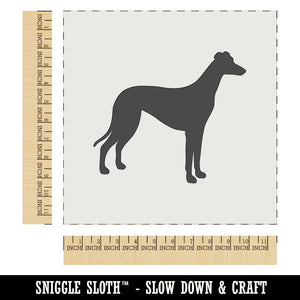 Greyhound Dog Solid Wall Cookie DIY Craft Reusable Stencil