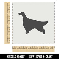 Irish Setter Dog Solid Wall Cookie DIY Craft Reusable Stencil