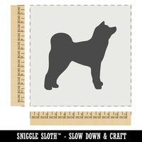 Japanese Akita Dog Solid Wall Cookie DIY Craft Reusable Stencil