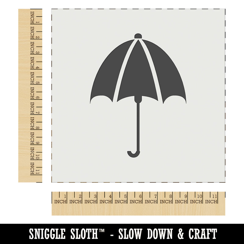 Rainy Day Umbrella Wall Cookie DIY Craft Reusable Stencil