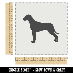 Rhodesian Ridgeback Dog Solid Wall Cookie DIY Craft Reusable Stencil